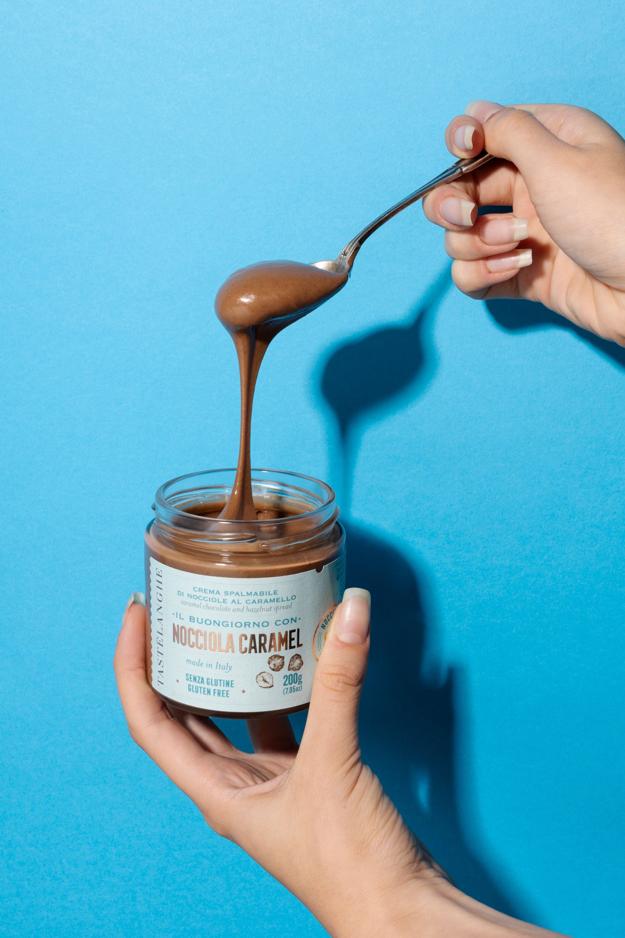 3 vasi di Crema di Nocciole Piemonte IGP delle Langhe (200g) - Tastëlanghe Azienda Agricola