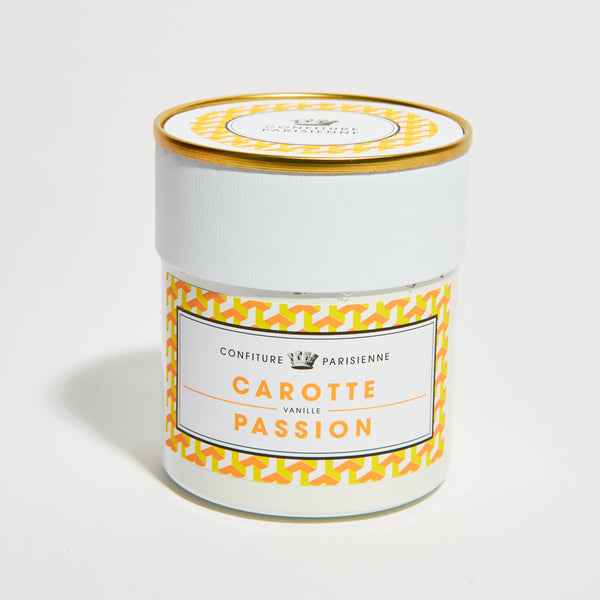 Confiture Parisienne - 250g Carotte Passion Vanille face