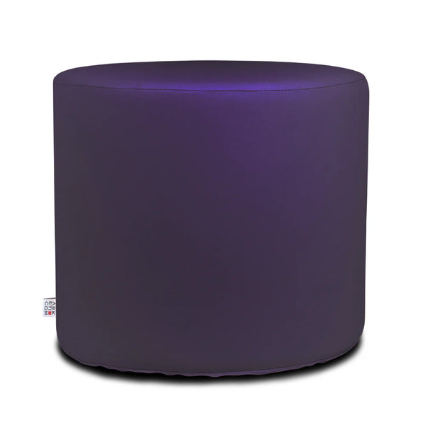 CHILL ECO 42, Pouf Poggiapiedi Rotondo in Ecopelle (2141704126533)