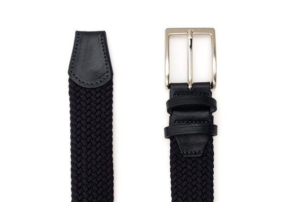 Blue elastic belt