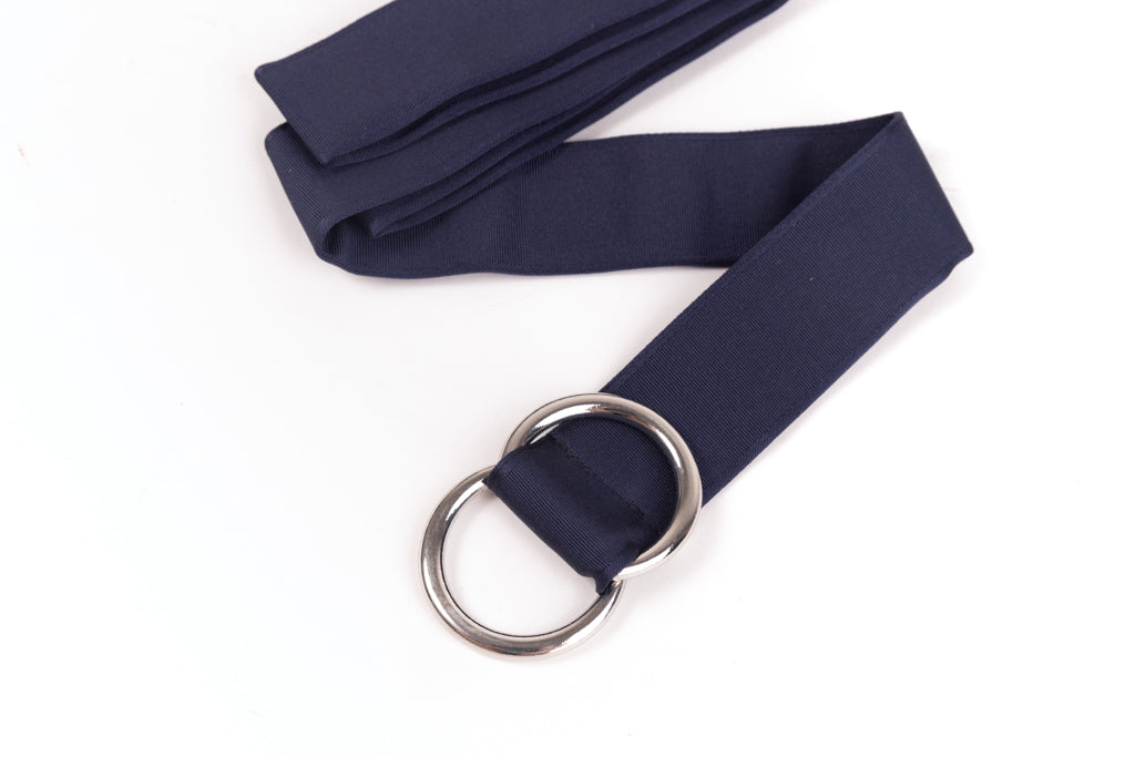 Blue Fabric Belt