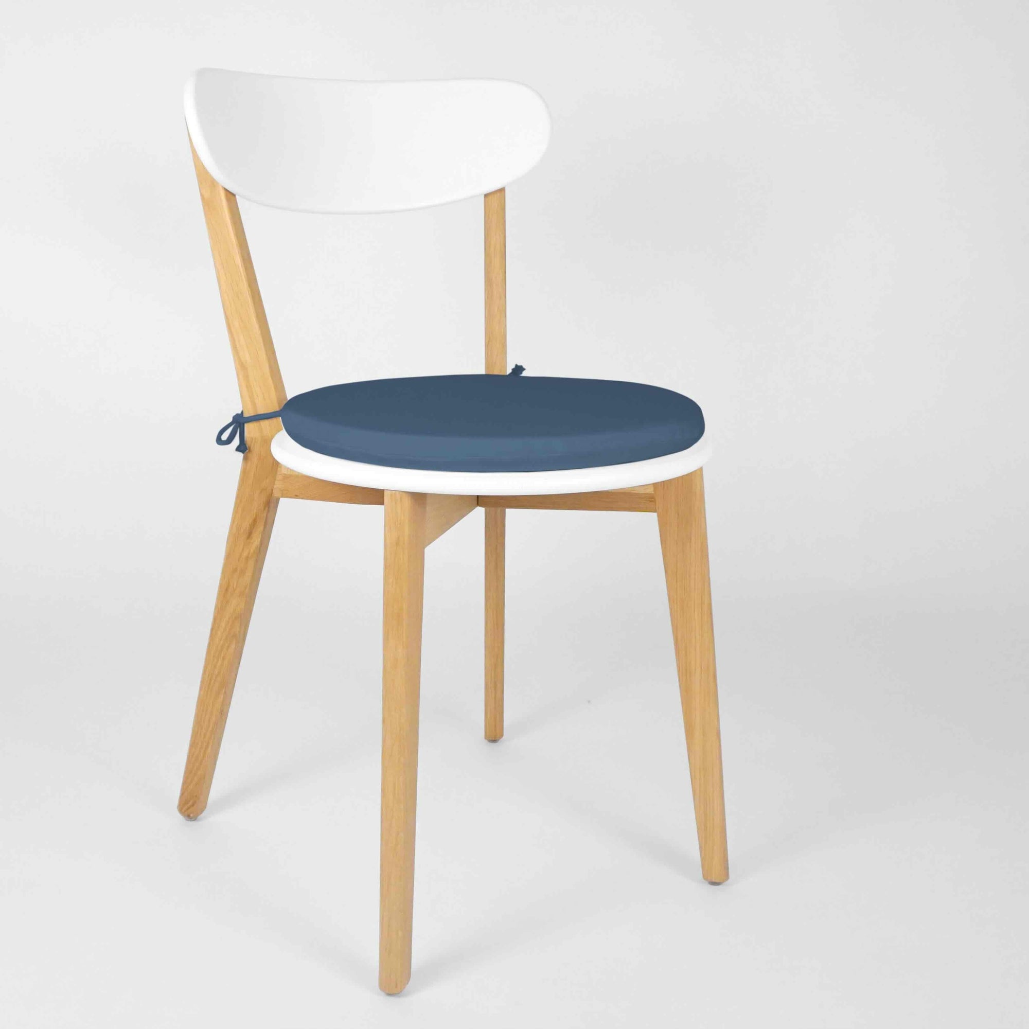 CIRCLE 35, Round Chair Cushion with Ties Diameter 35