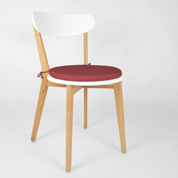 CIRCLE 35, Round Chair Cushion with Ties Diameter 35