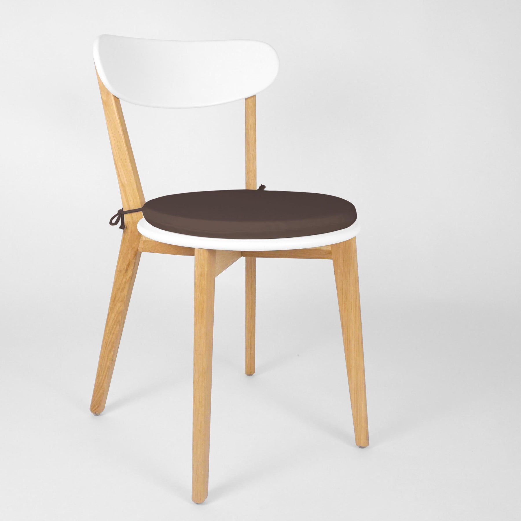 CIRCLE 35, Round Chair Cushion with Ties Diameter 35