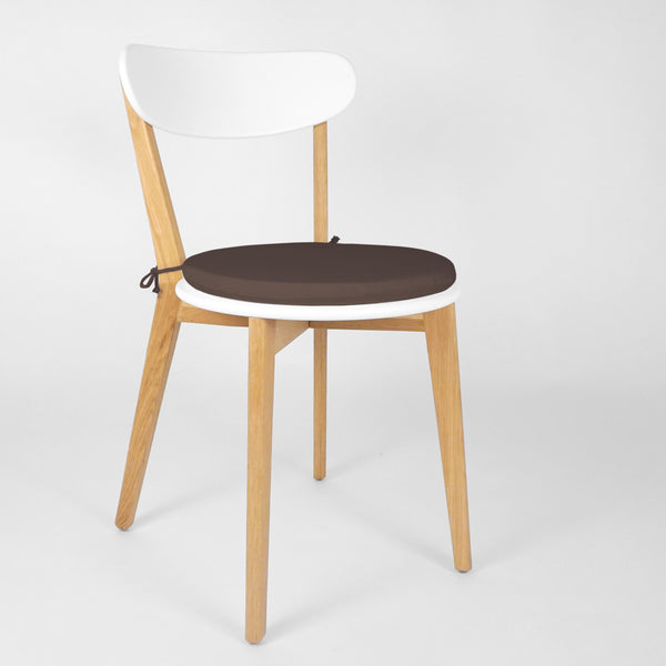 CIRCLE 35, Round Chair Cushion with Ties Diameter 35