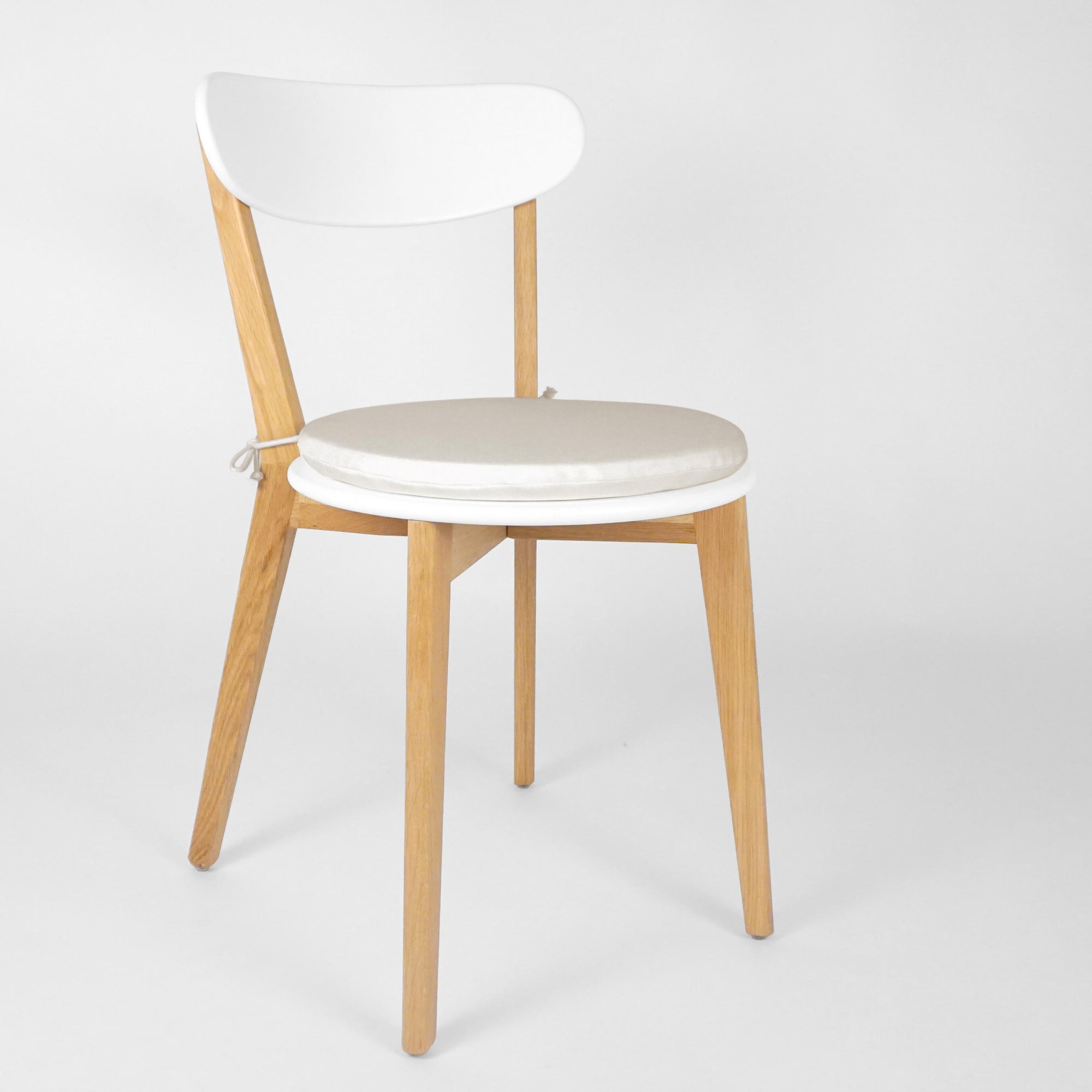 CIRCLE 35, Round Chair Cushion with Ties Diameter 35