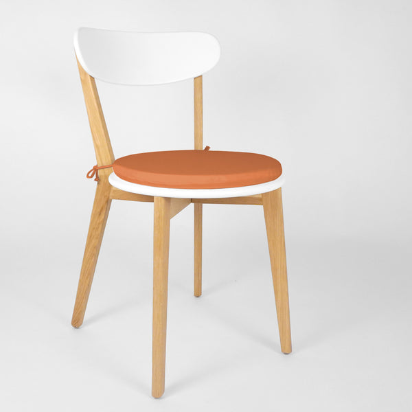 CIRCLE 35, Round Chair Cushion with Ties Diameter 35