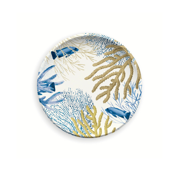 CORAL - DESSERT PLATE 3 PCS - TOUCH-MEL