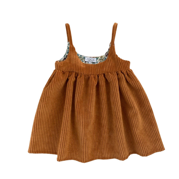 CORDUROY SLEEVELESS TOP