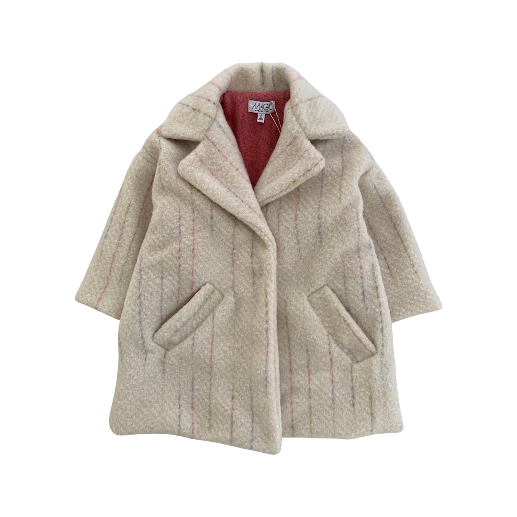RAINBOW PATTERN COAT