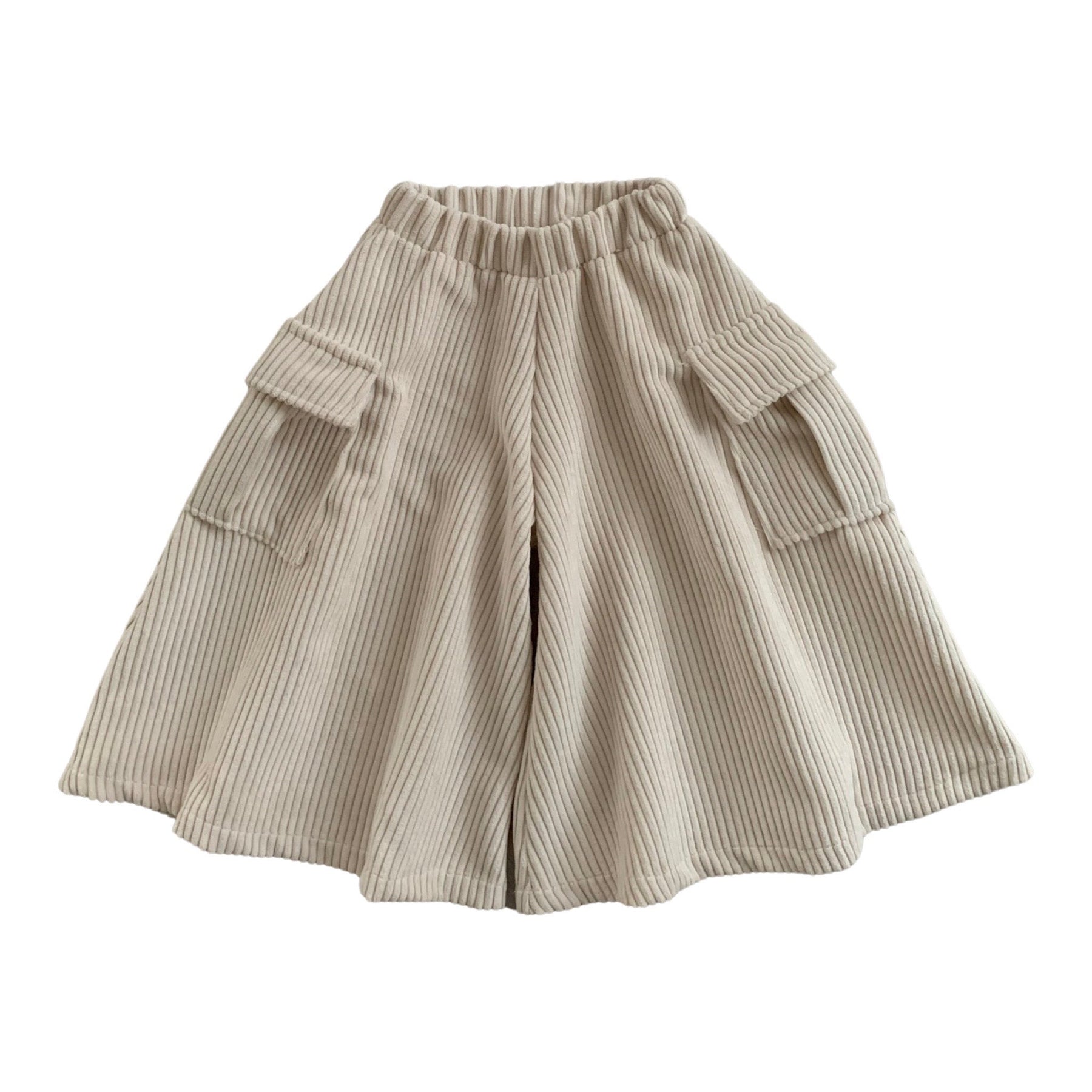 VELVET CULOTTE PANTS