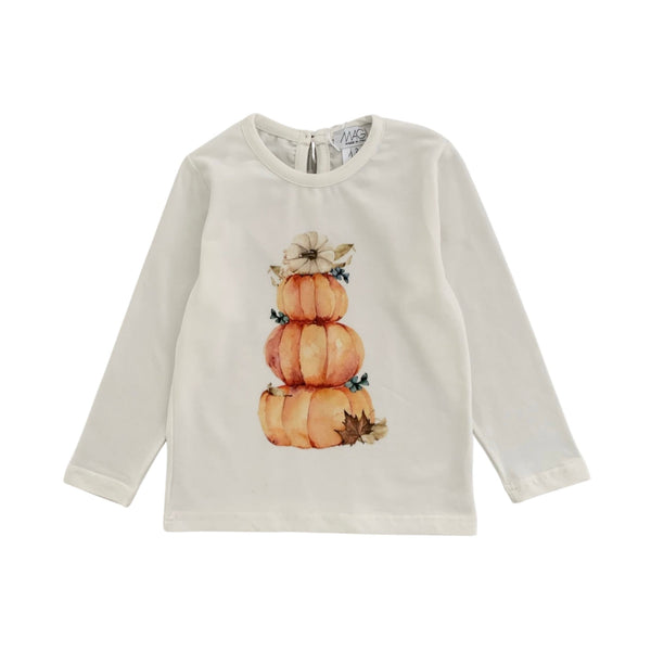 PUMPKIN PRINT T-SHIRT