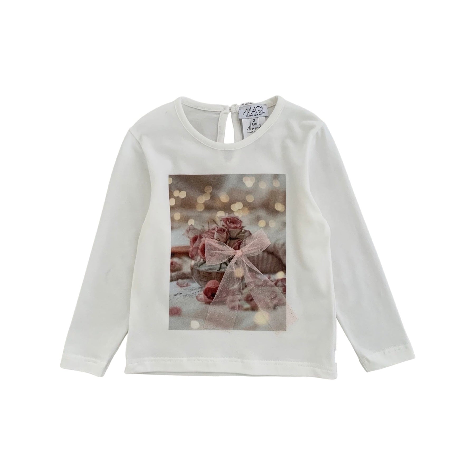 ROSE PRINT T-SHIRT
