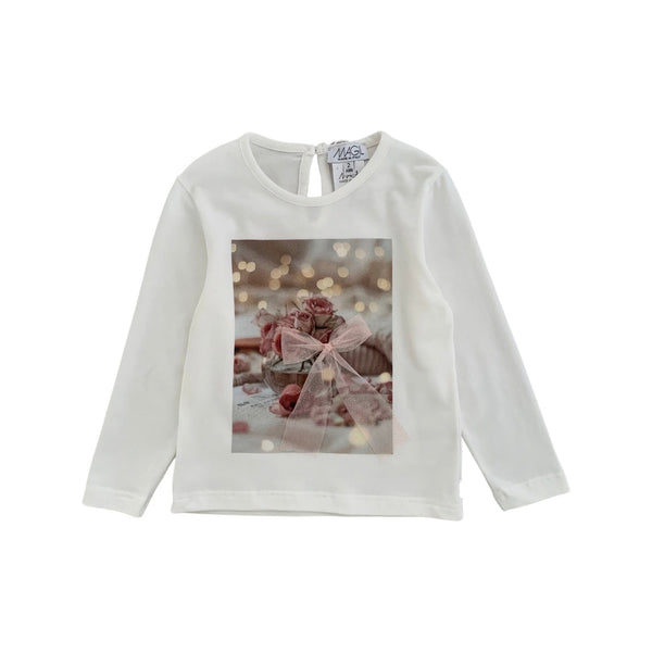 ROSE PRINT T-SHIRT