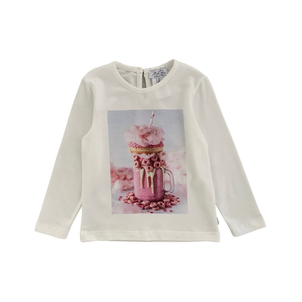 BUBBLE DONUT PRINT T-SHIRT
