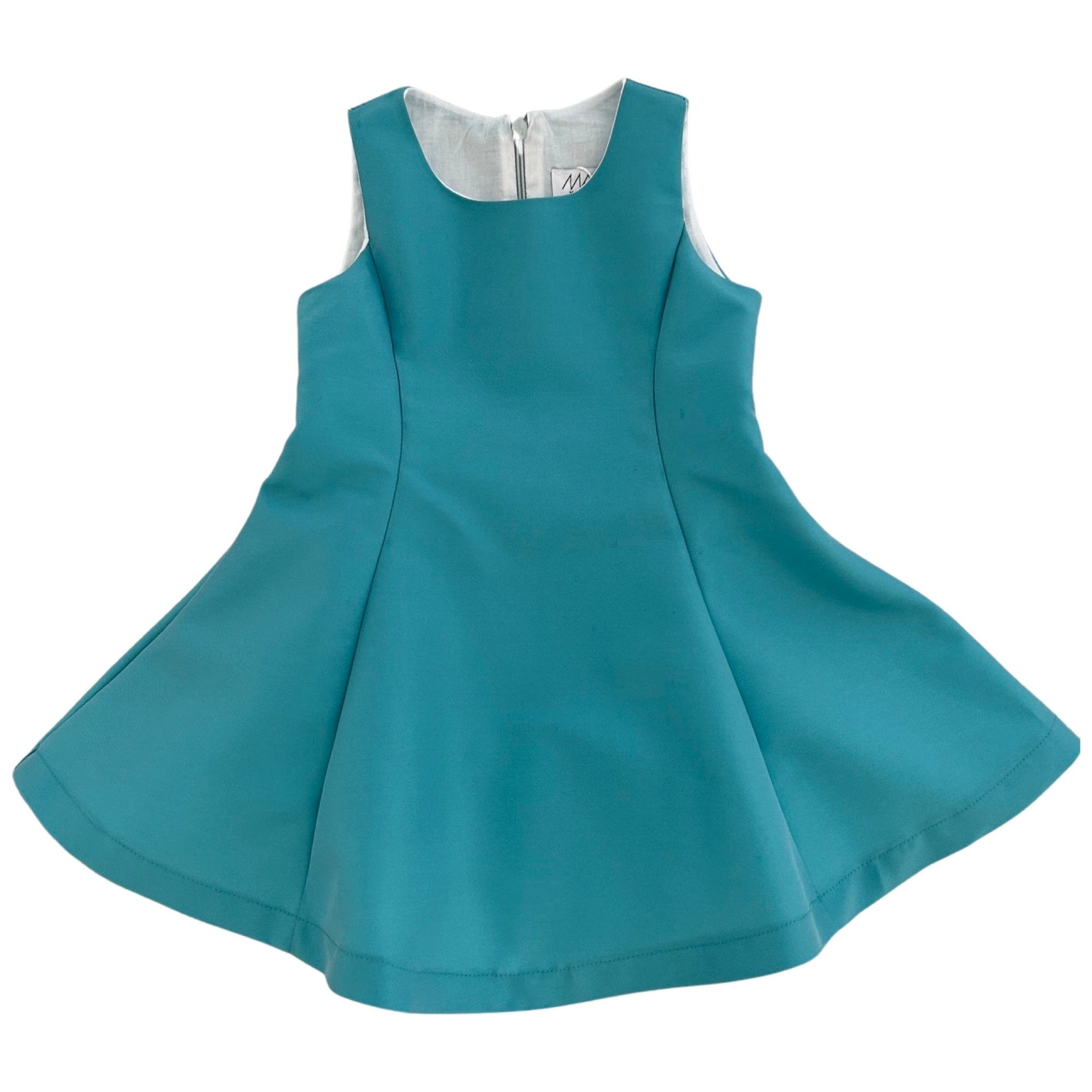 VESTIDO DE TELA MIKADO