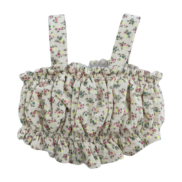 RUFFLED FLORAL TOP