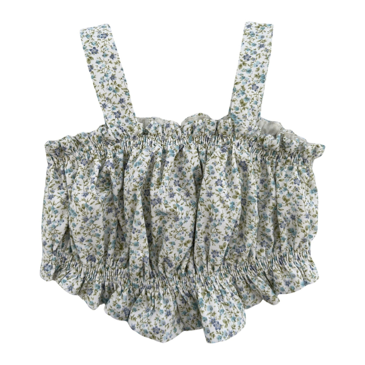 RUFFLED FLOWER TOP