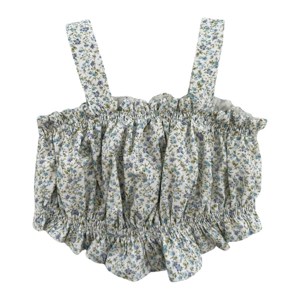 RUFFLED FLOWER TOP