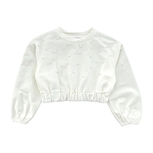 SUDADERA CON PERLAS