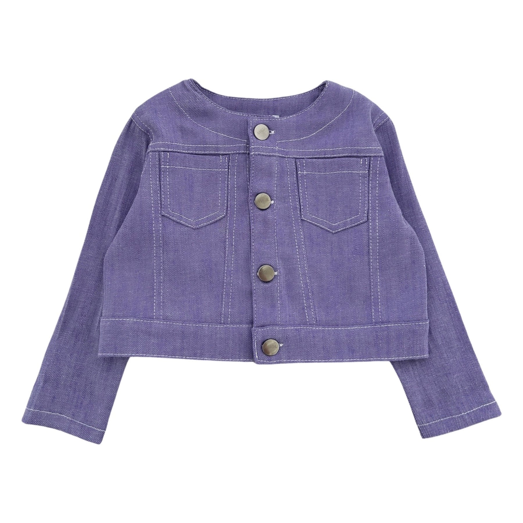 VESTE EN TOILE COLOREE