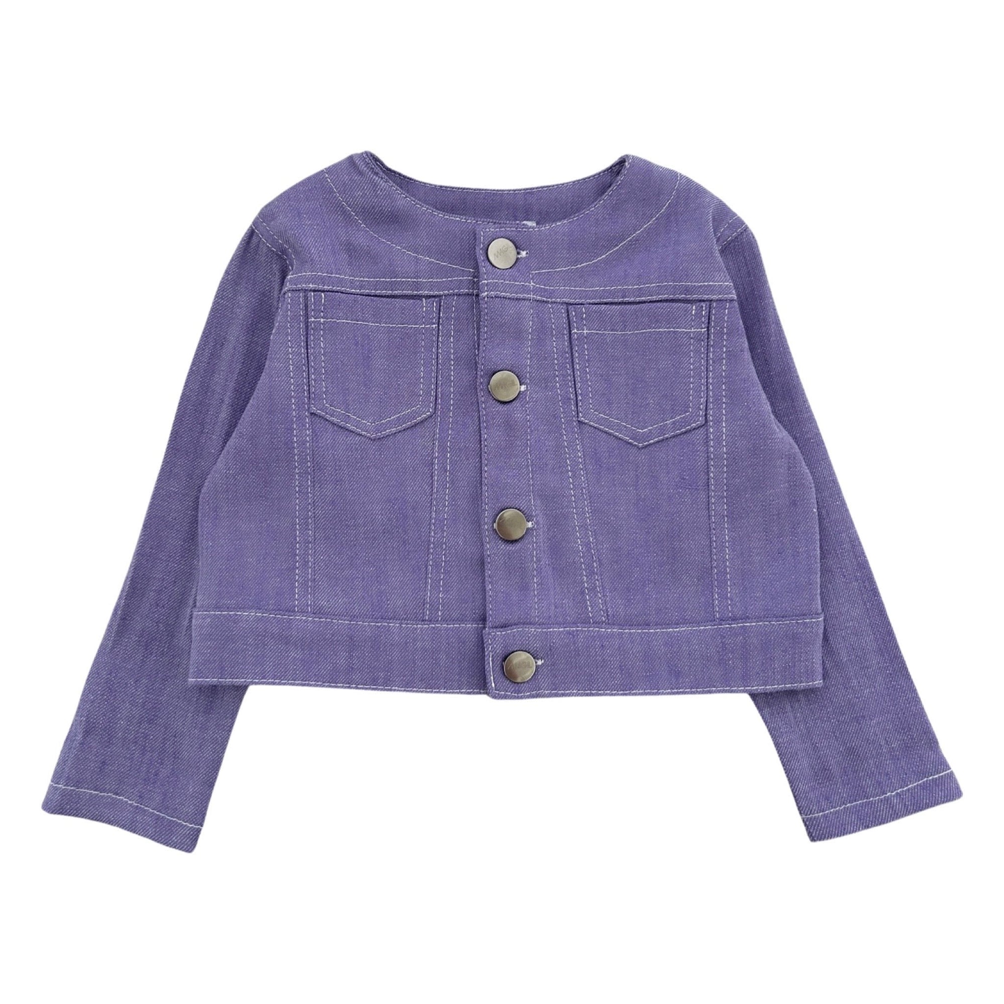 VESTE EN TOILE COLOREE