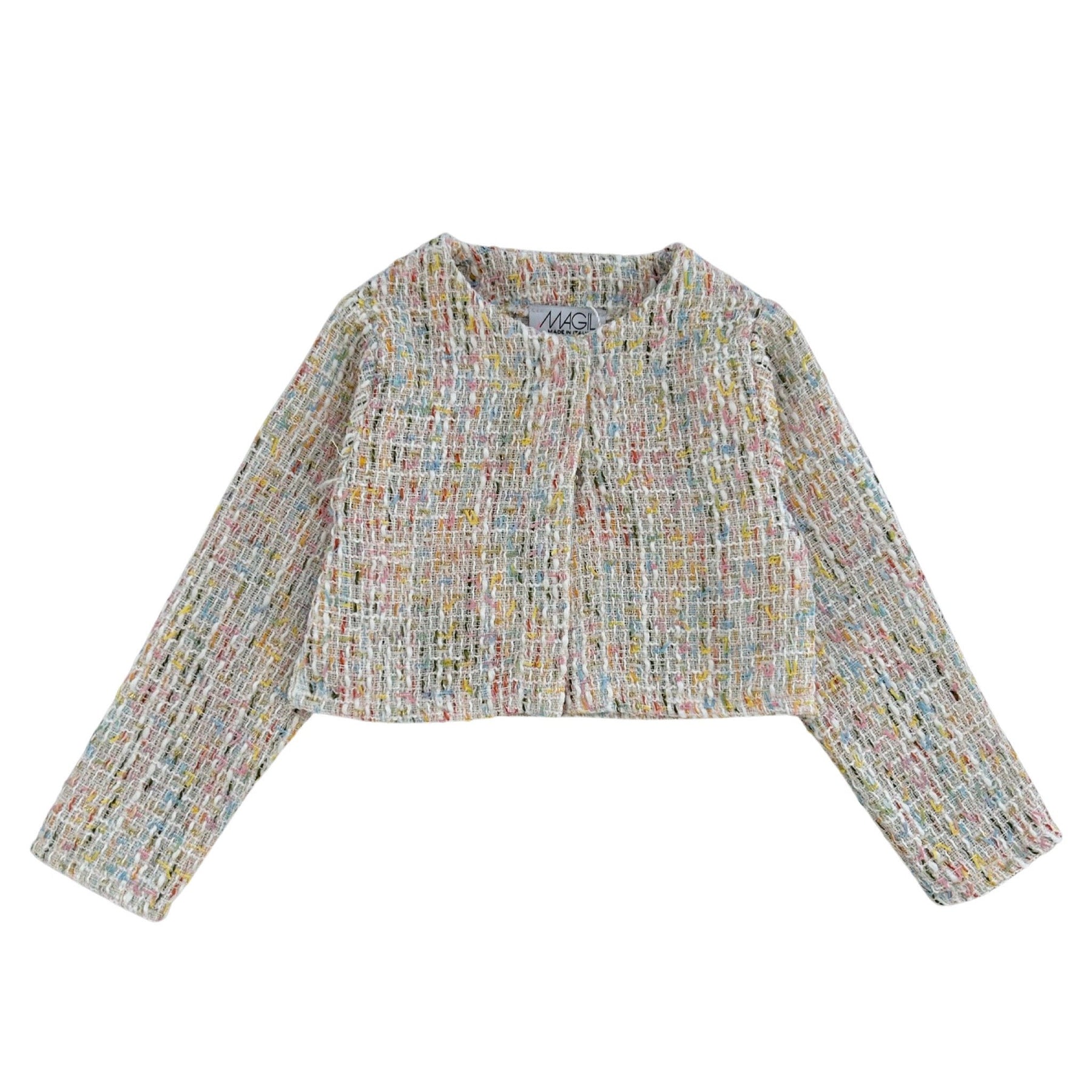 MULTICOLOR CHANEL WEAVE JACKET