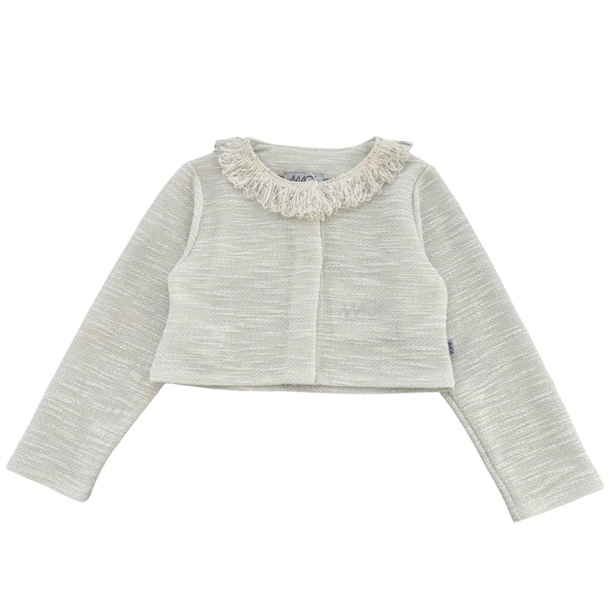 Lurex Jacket with Fringe