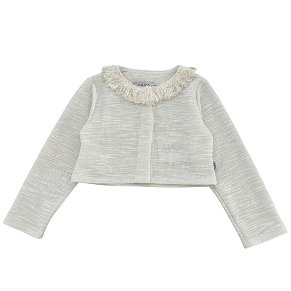 Lurex Jacket with Fringe