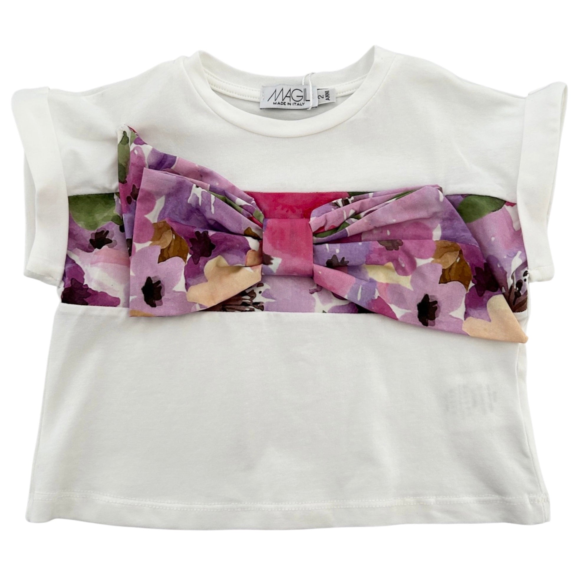 T-SHIRT WITH MAXI FANTASY BOW