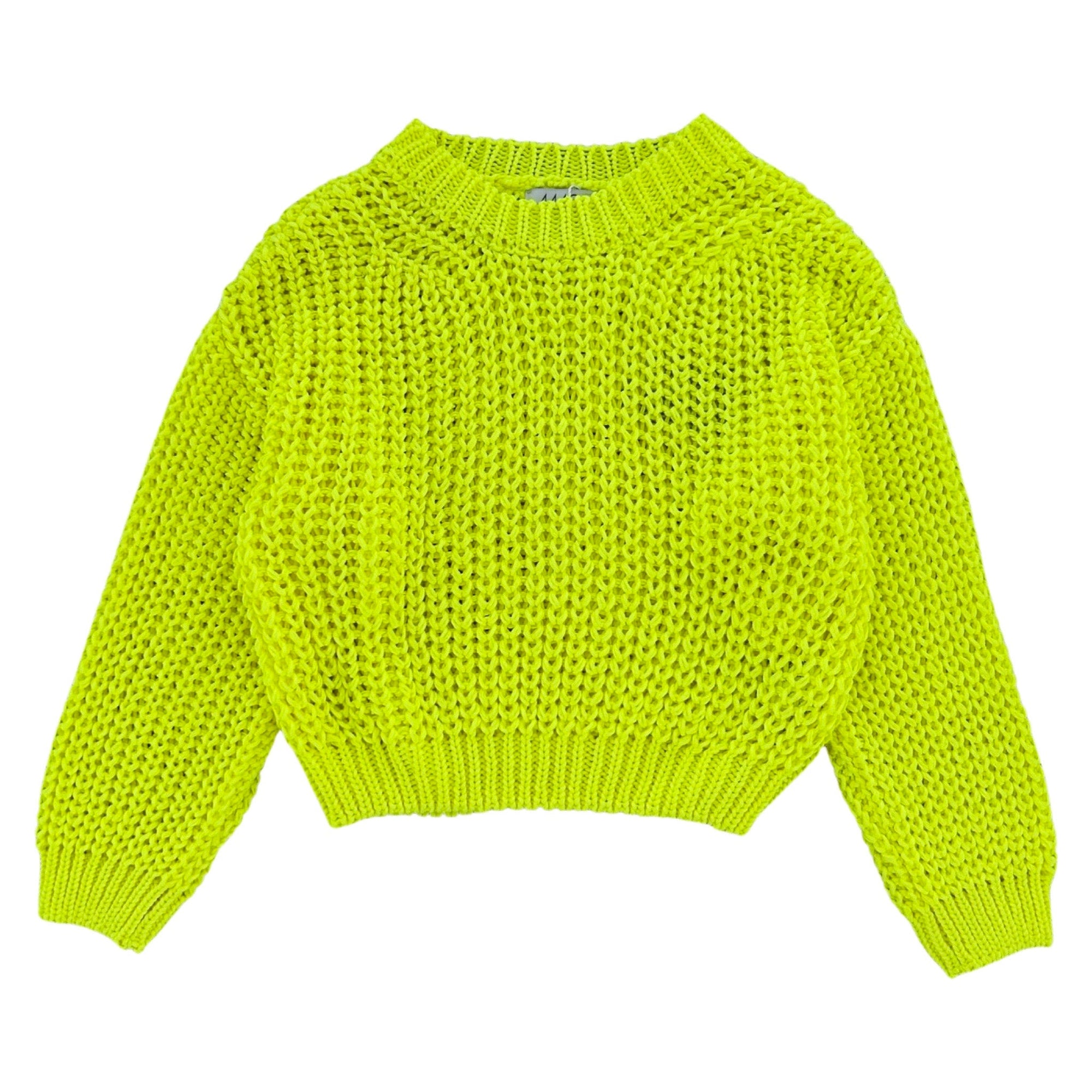 KNIT PULLOVER WITH LOOSE STITCHES