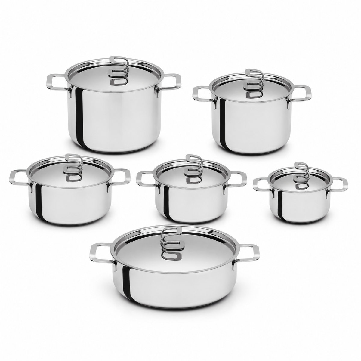 TULLIO - 12 PIECE COOKWARE SET - SERAFINO ZANI