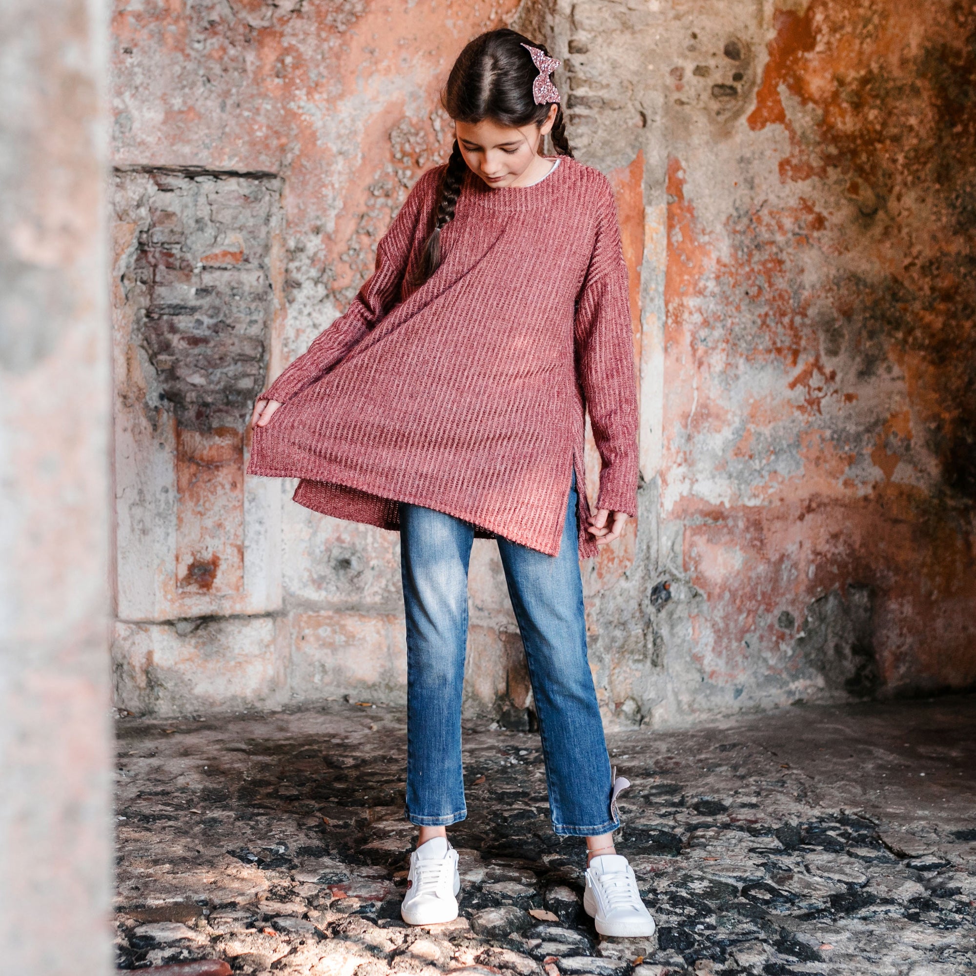 SOFT RIBBED KNIT TOP