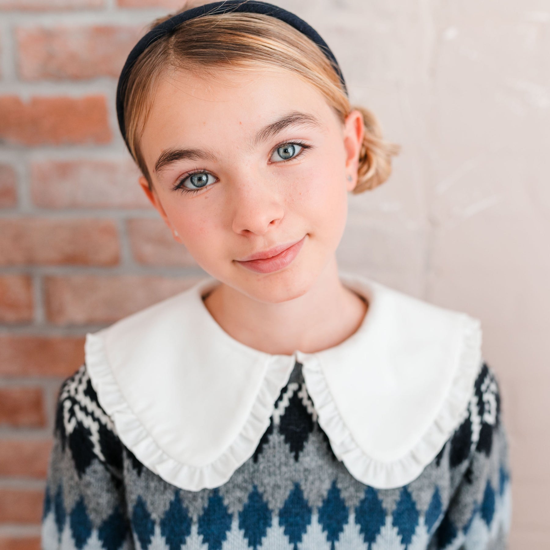 SHIRT WITH PETER PAN COLLAR