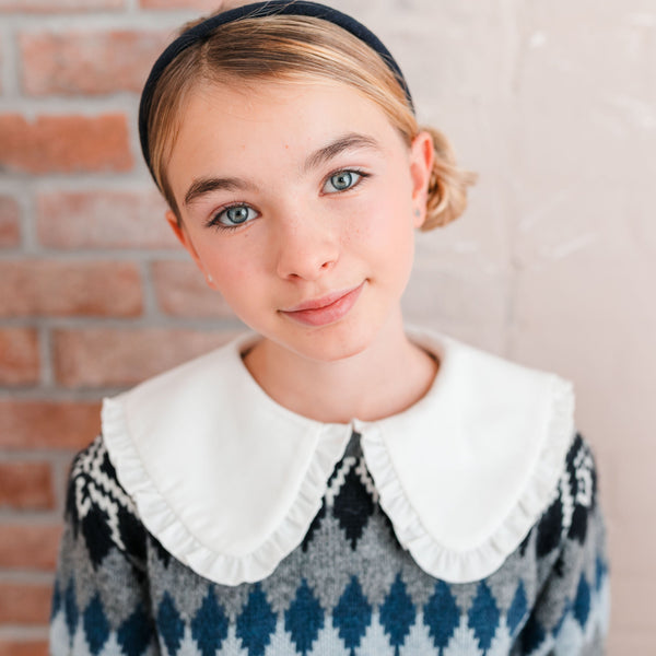 SHIRT WITH PETER PAN COLLAR