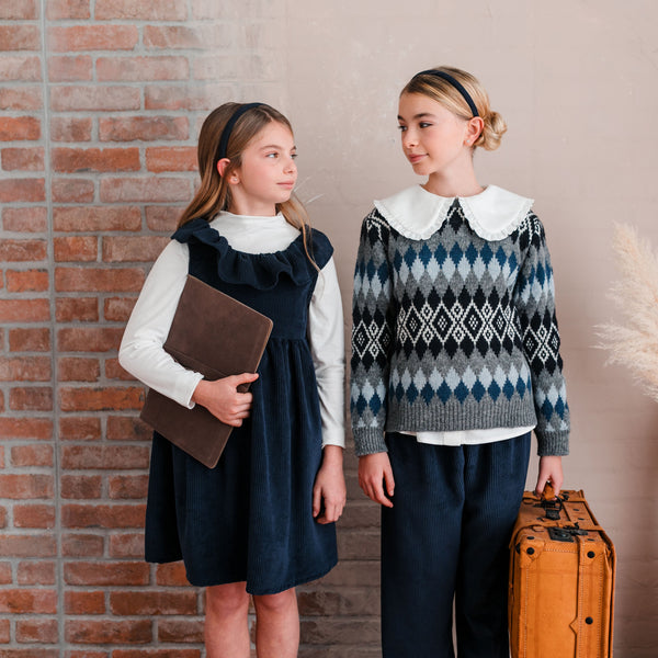 SHIRT WITH PETER PAN COLLAR