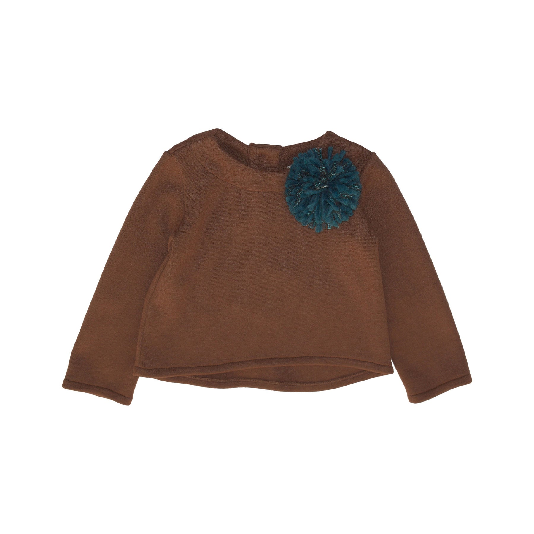 Pulover z pom poms volne