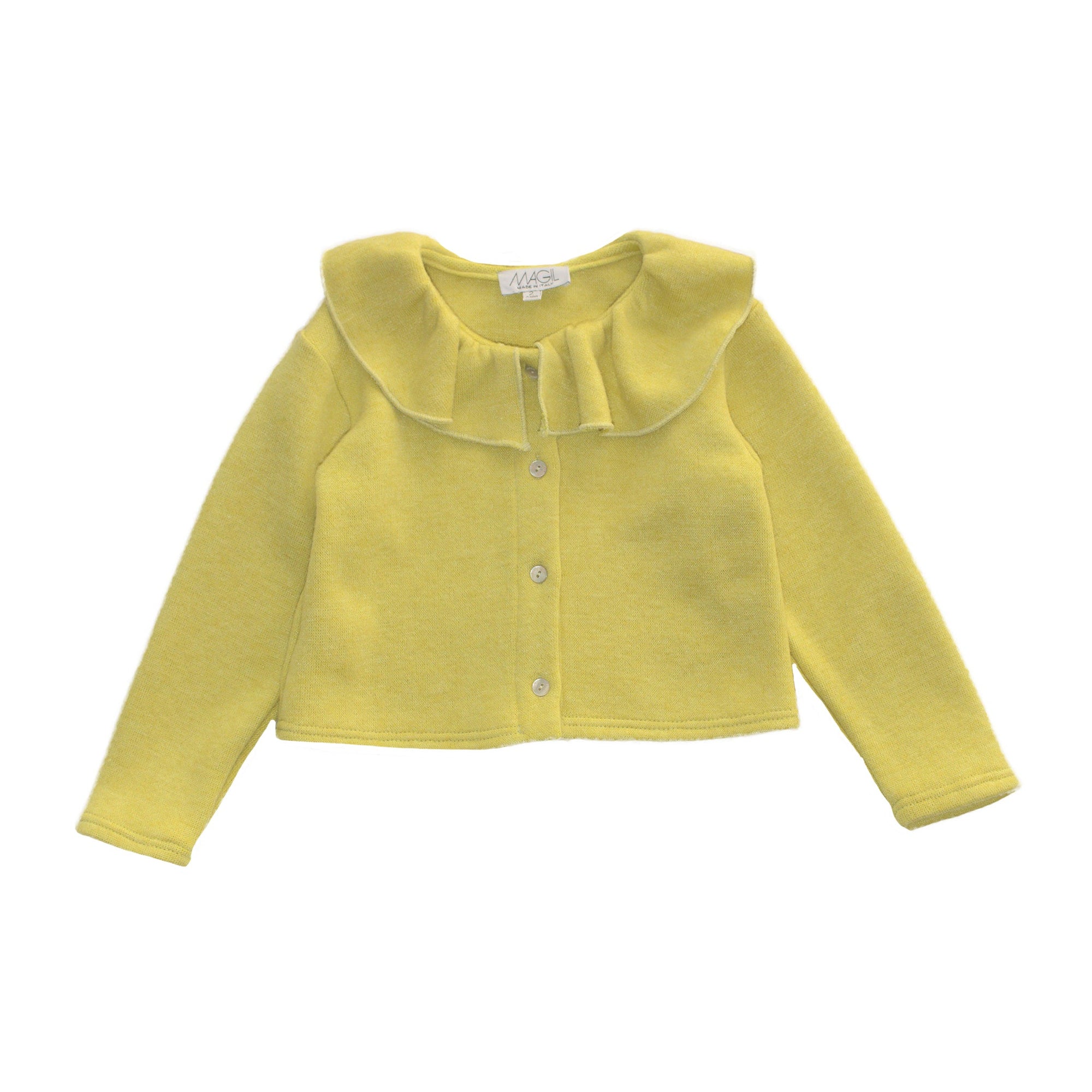 LIME VISCOSE CARDIGAN