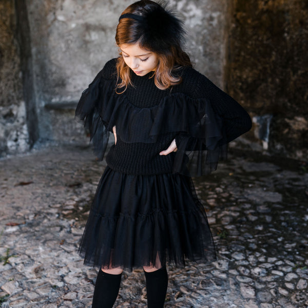 MULTILAYER TULLE SKIRT