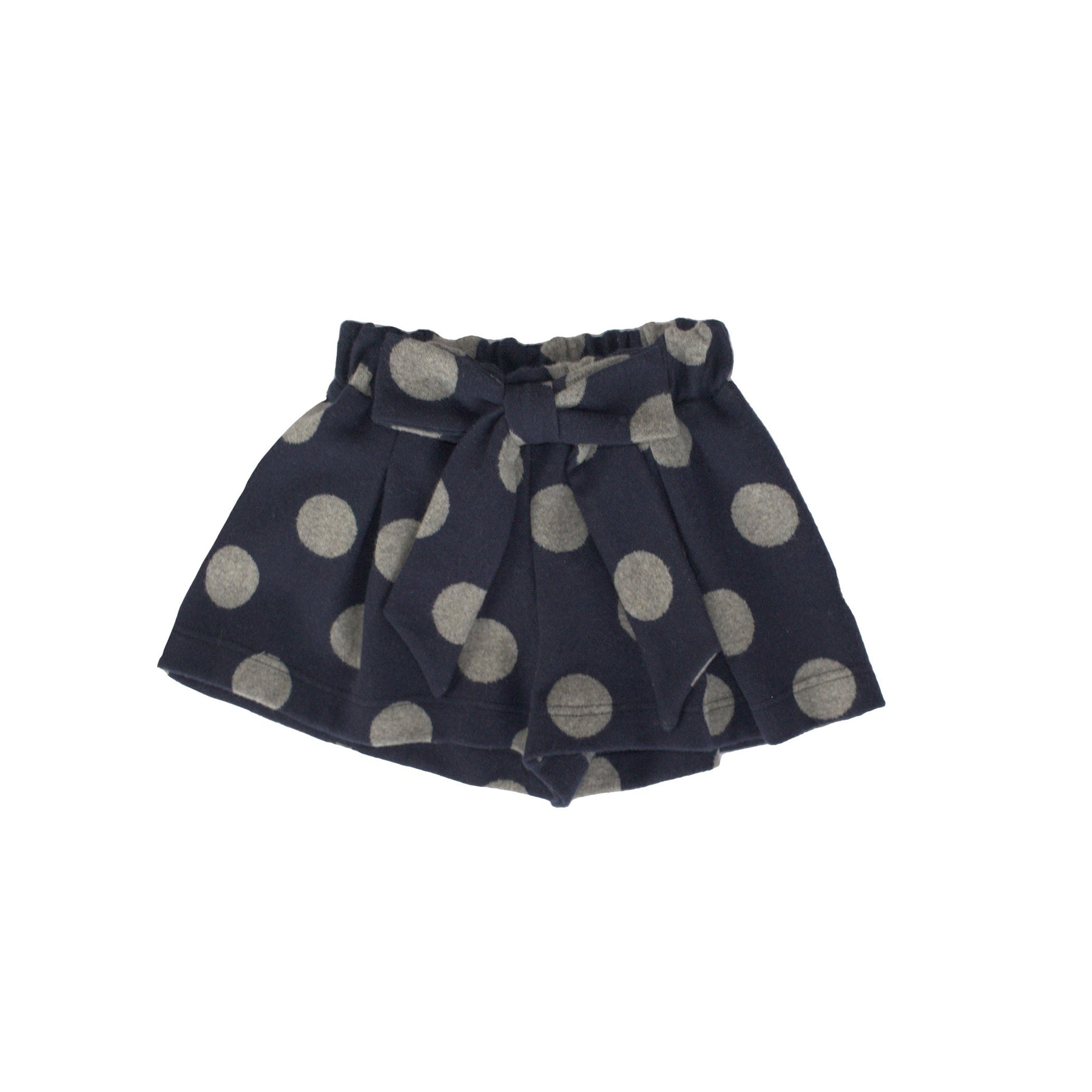 HOUNDSTOOTH BERMUDA SHORTS WITH BOW
