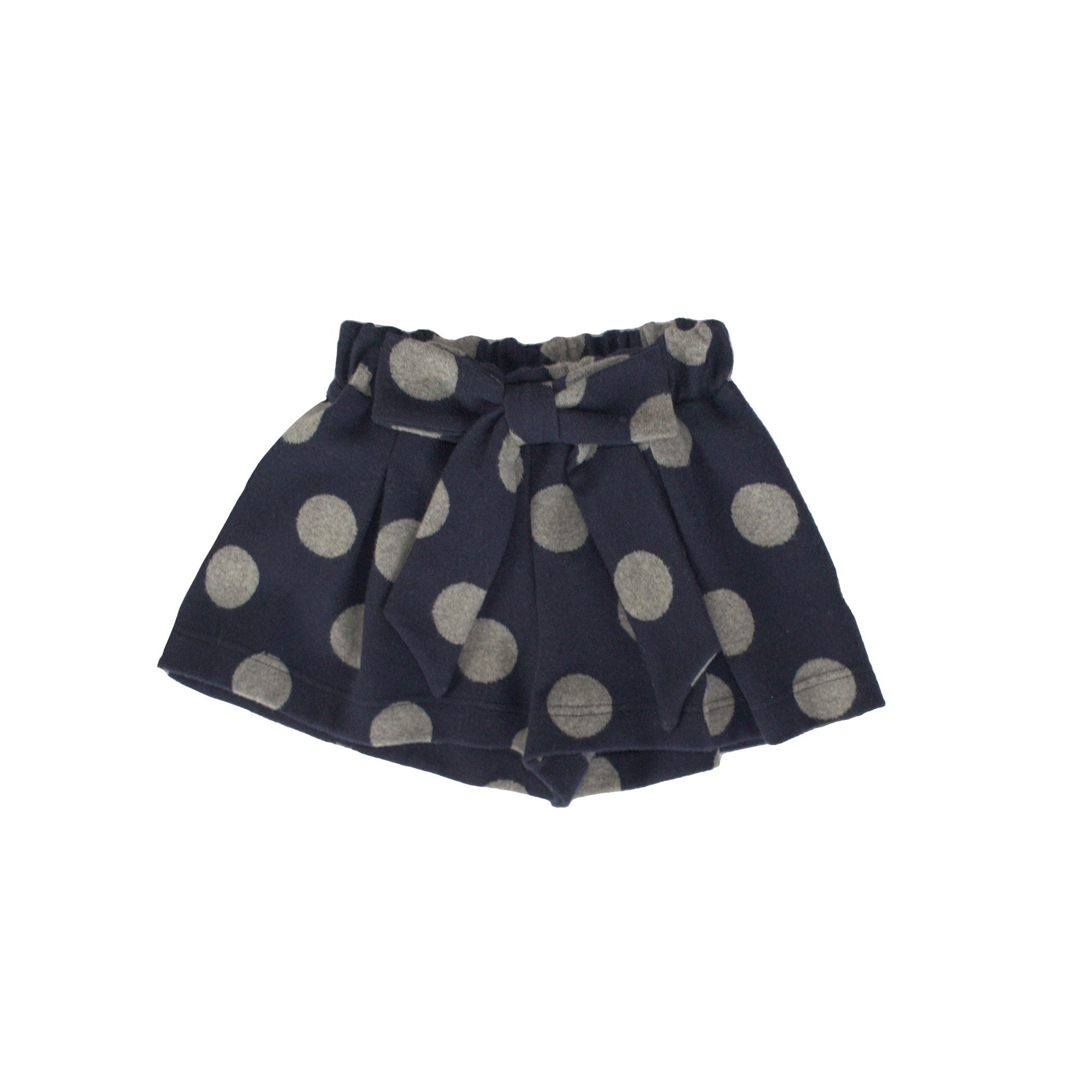 HOUNDSTOOTH BERMUDA SHORTS WITH BOW