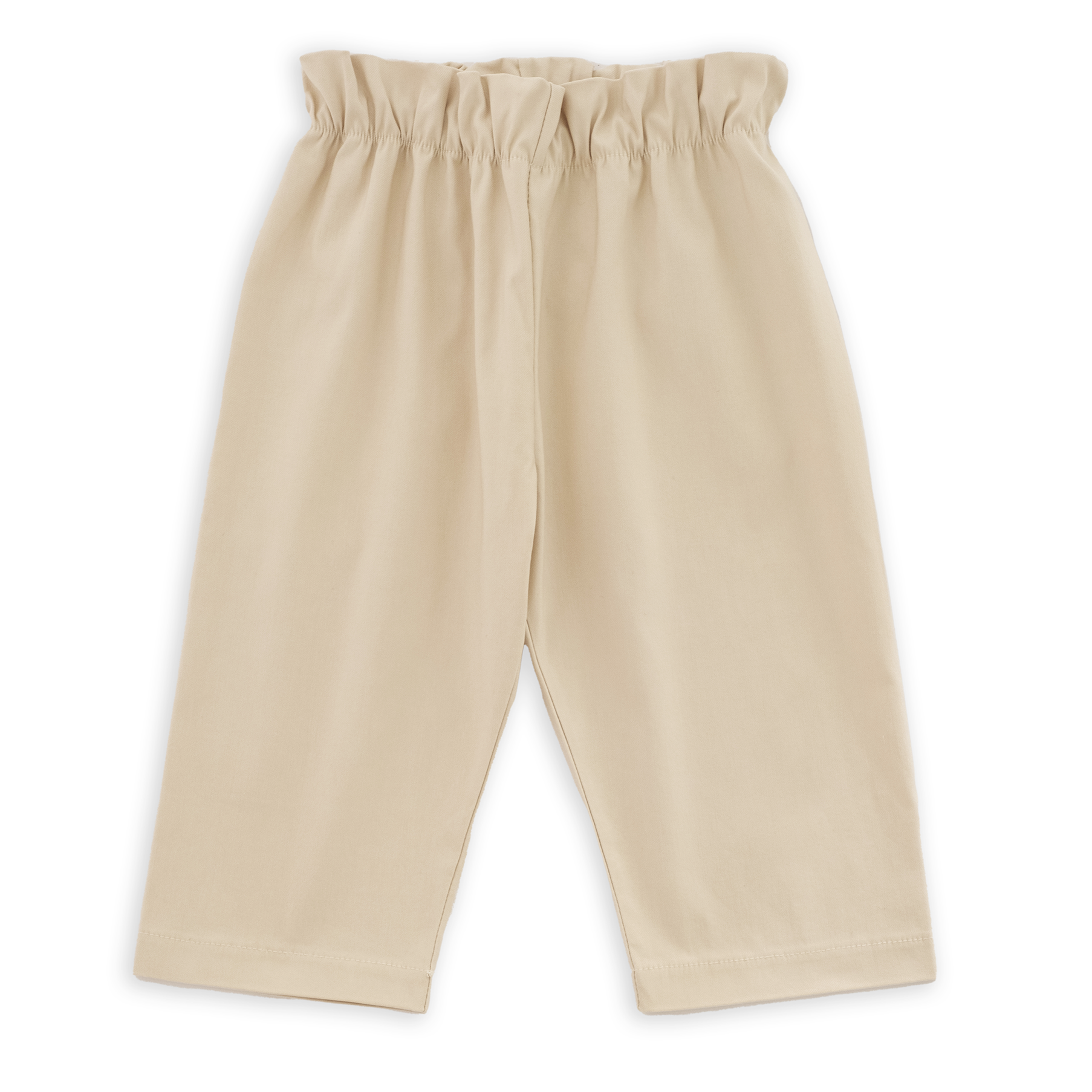 PANTALONE VITA A CARAMELLA FANGO