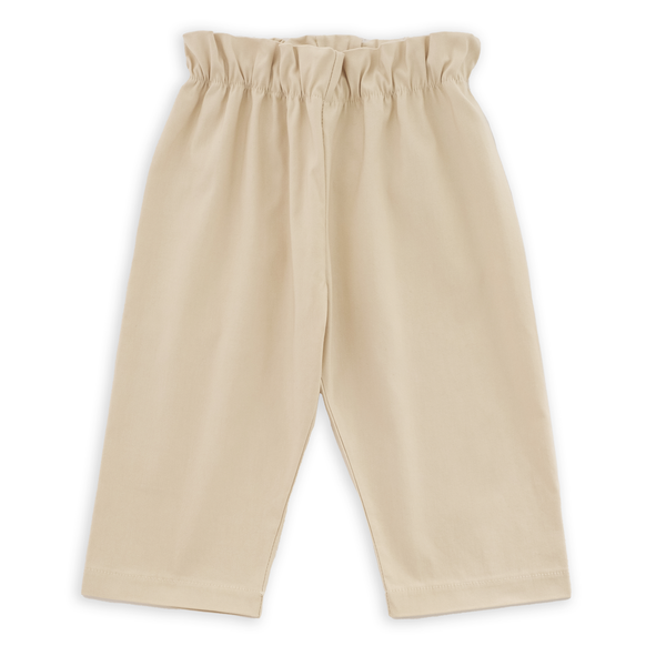 PANTALONE VITA A CARAMELLA FANGO