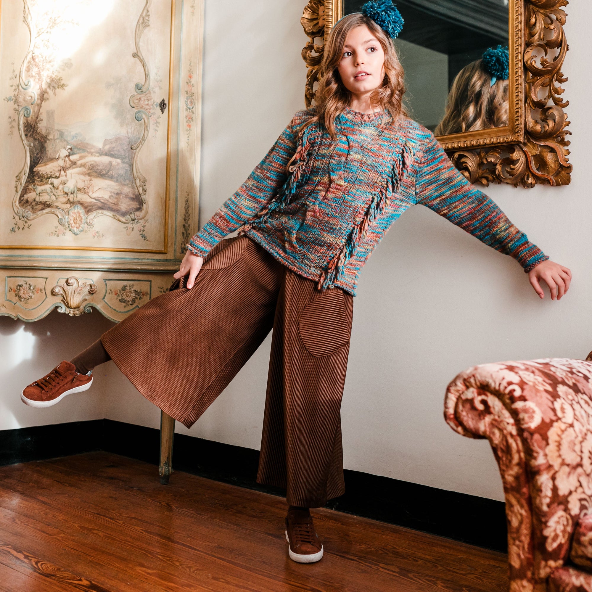 WIDE CORDUROY PANTS