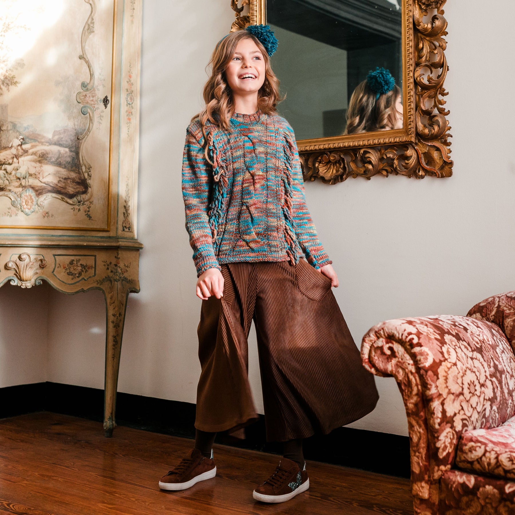 WIDE CORDUROY PANTS