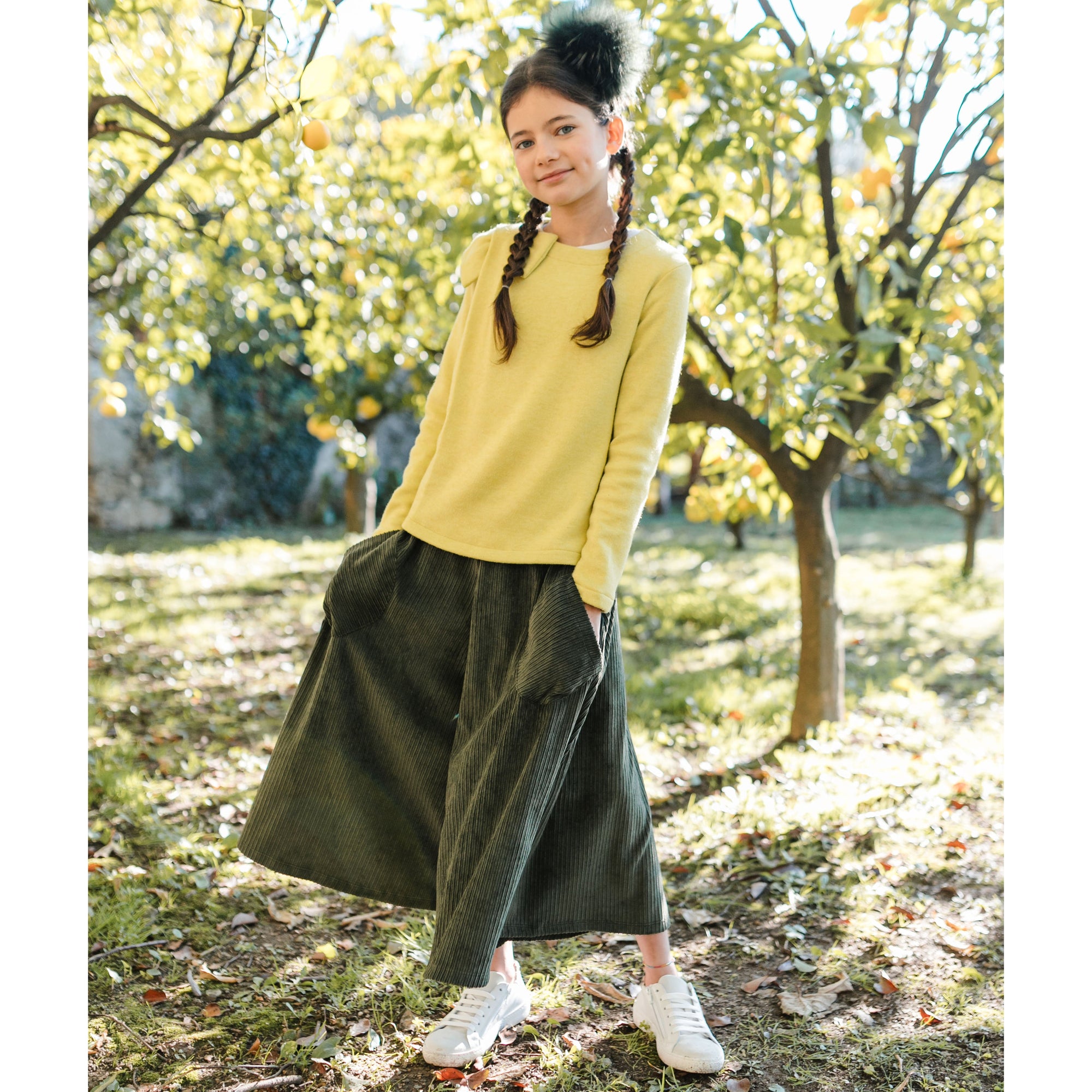 WIDE CORDUROY PANTS