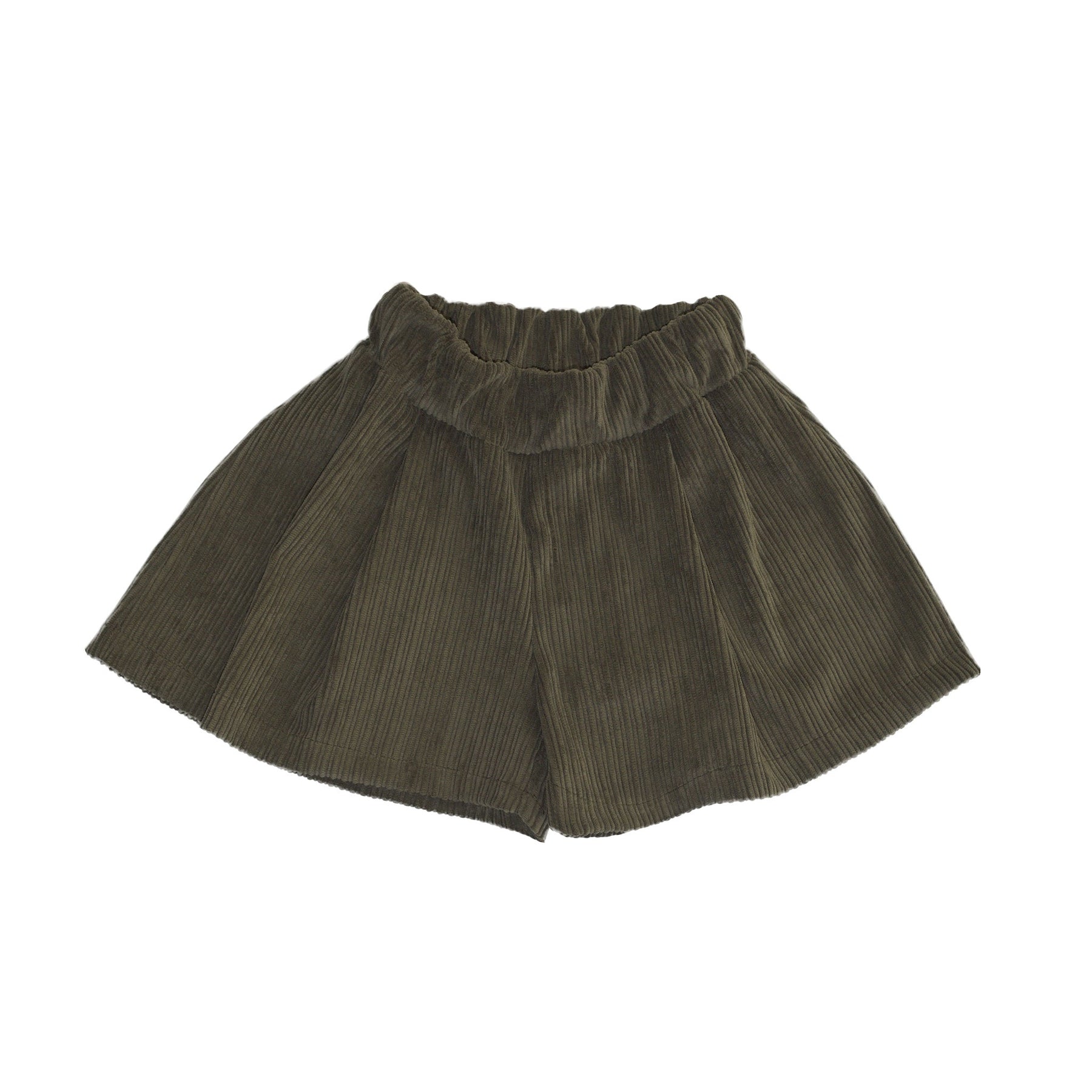 VELVET BERMUDA SHORTS