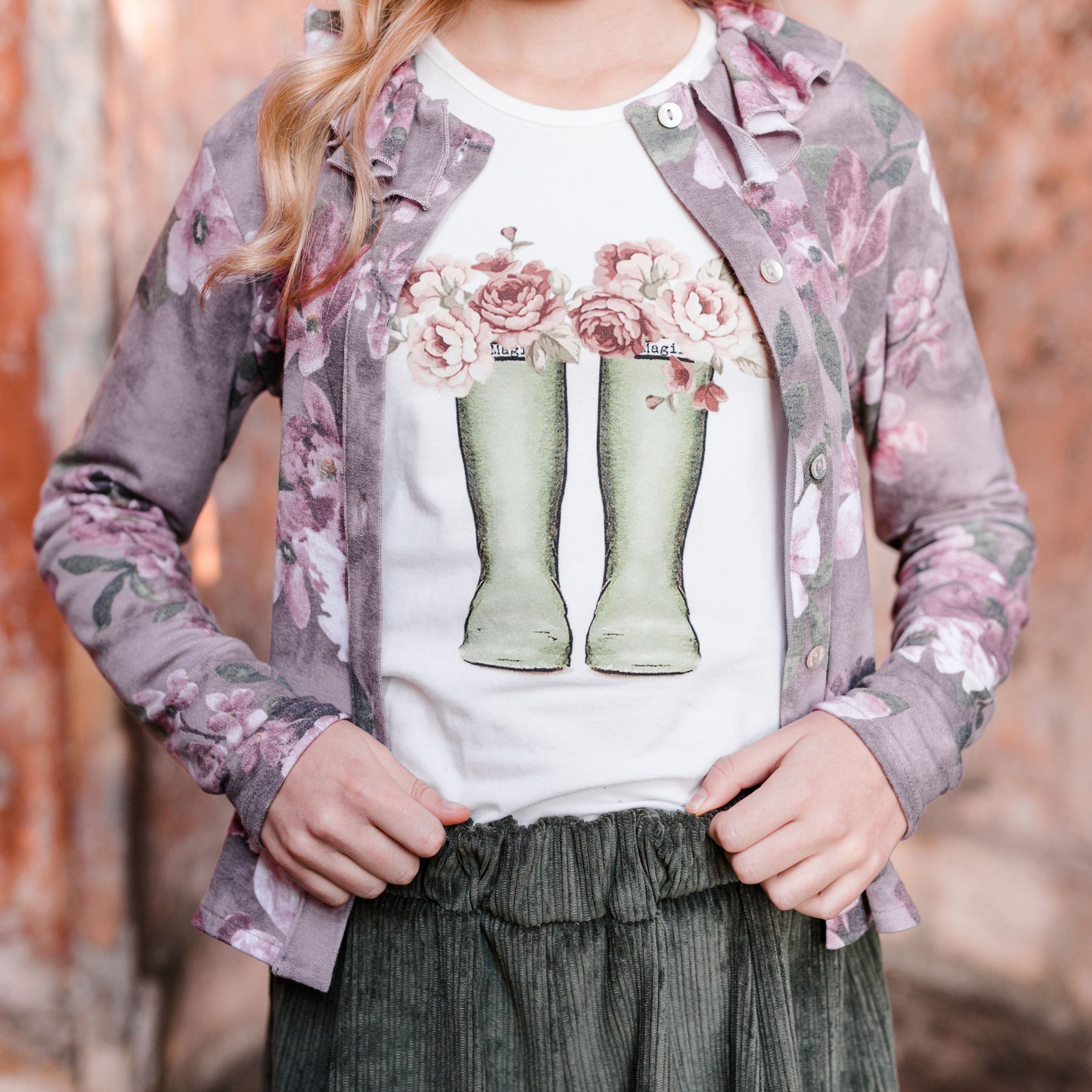 BOOT PRINT T-SHIRT
