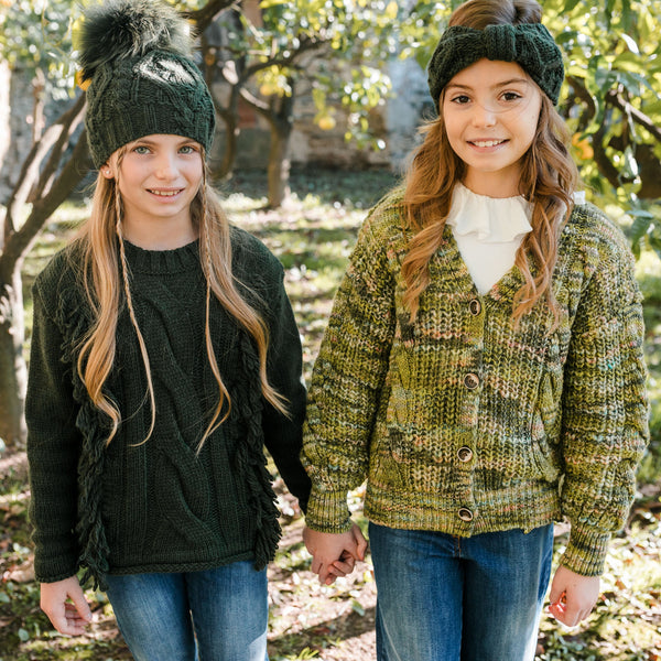 PULLOVER WITH FRONT FRINGE DETAIL