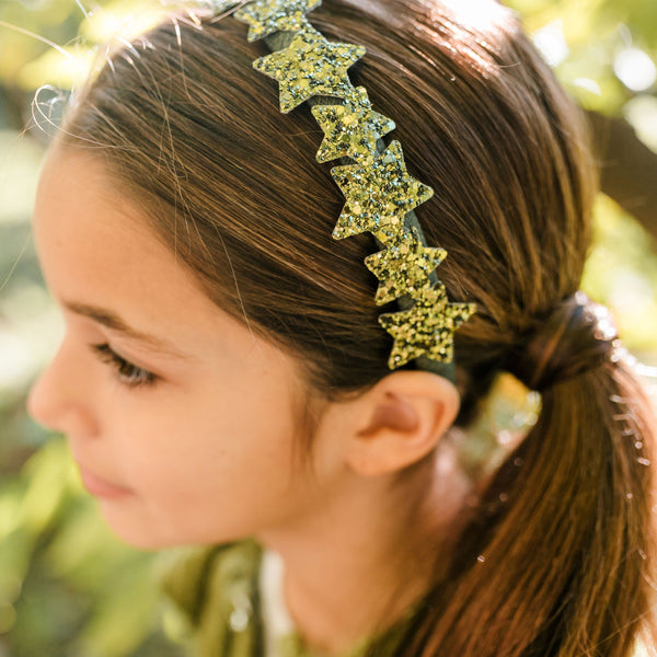 CERCHIETTO STELLINE GLITTER